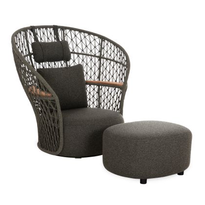 ВЪРТЯЩ СЕ ФОТЬОЙЛ С ПОСТАВКА ЗА КРАКА TYCOON