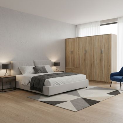 Гардероб Lego I Sonoma с шест врати 240x42x180 см