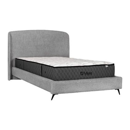 ДВОЙНО ЛЕГЛО BAVARIA ЦВЯТ ВЪГЛИЩЕН 203X215X126СМ (160X200)