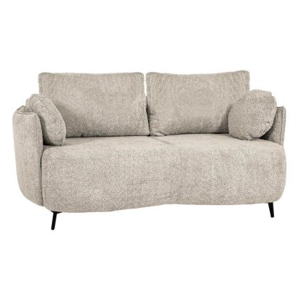 ДВУМЕСЕН ДИВАН ELVIO БЕЖОВ ЦВЯТ 188X103X73СМ