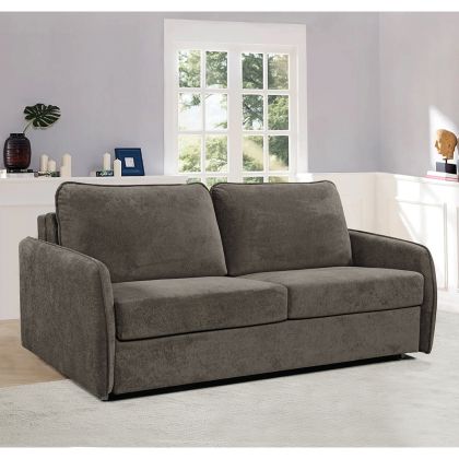 ДИВАН LESTER - ЛЕГЛО, ТЪМНОКАФЯВ ПЛАТ