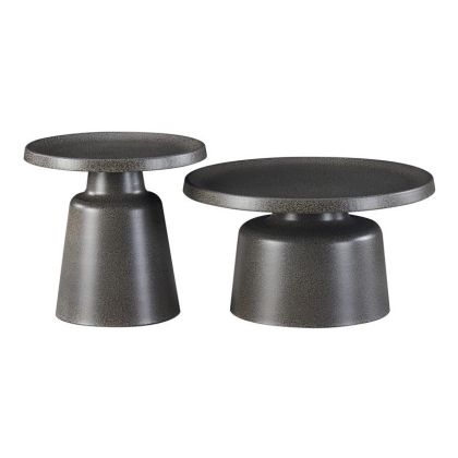 КОМПЛЕКТ ОТ 2 ХОЛНИ МАСИ FL830 ЧЕРЕН ЦВЯТ 50X47СМ И 70X39СМ