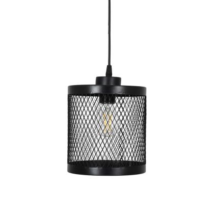 МЕТАЛЕН ПОЛИЛЕЙ, ЧЕРЕН ЦВЯТ, 18X20СМ E27