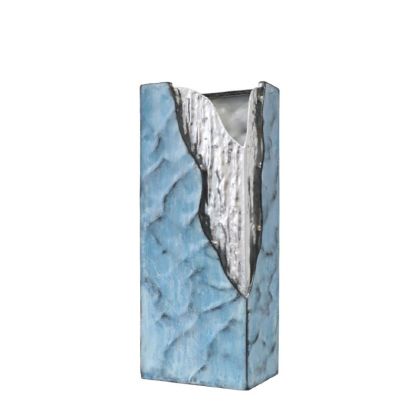 МЕТАЛНА ДЕКОРАТИВНА ВАЗА С МОДЕРЕН ДИЗАЙН - 16.5x39.4x10.2 см 4 бр./КУТИЯ