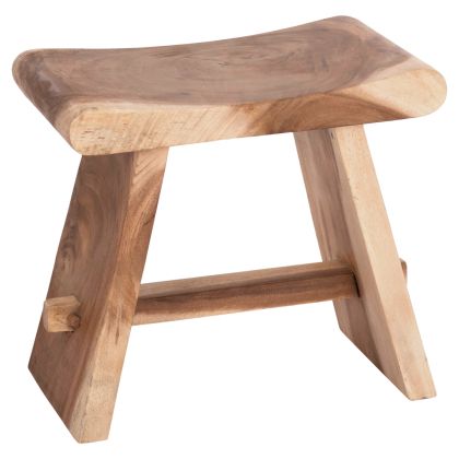 ТАБУРЕТКА SADEL HM18294 СУАРОВА ДЪРВЕСИНА - ЕСТЕСТВЕН ЦВЯТ 50X30X45ВСМ.