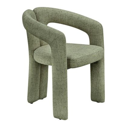 ТАПИЦИРАН ТРАПЕЗАРЕН СТОЛ OPHELIA ЗЕЛЕН ЦВЯТ 60X56X77СМ