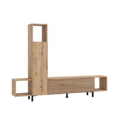 Стенен часовник Париж 1928 в натурален цвят метал-дърво, размер 60см