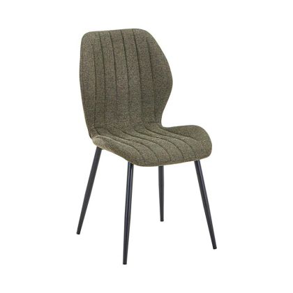 ТРАПЕЗАРЕН СТОЛ FL089, МАСЛЕН ПЛАТ, С ЧЕРНИ МЕТАЛНИ КРАКА, 47X55X87СМ