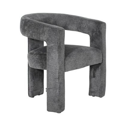 ТРАПЕЗАРЕН СТОЛ FL6493 ЦВЯТ СИВ ПЛАТ 64X56X75СМ