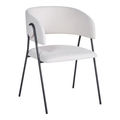 ФОТЬОЙЛ КОСА RACHELE I БЕЖОВ ПЛАТ-ЧЕРЕН МЕТАЛЕН КРАК 52X65X79СМ