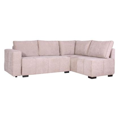 ЪГЛОВ ДИВАН SPACE БЕЖОВО-КАФЯВ ЦВЯТ 245X175X88СМ