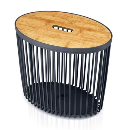 CLUBO АНТРАЦИТ КОШНИЦА С КАПАК 30 Л