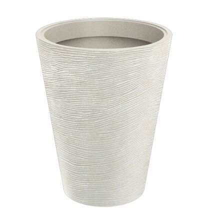 TUBRA КРЪГЛА СРЕДНА ПЛАСТМАСОВА САКСИЯ 48X48X60 СМ