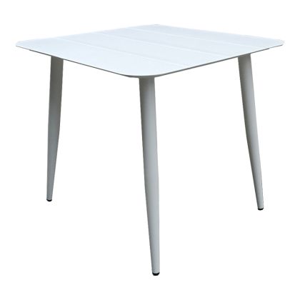 АЛУМИНИЕВА МАСА VISTA В БЯЛО 80X80X72СМ