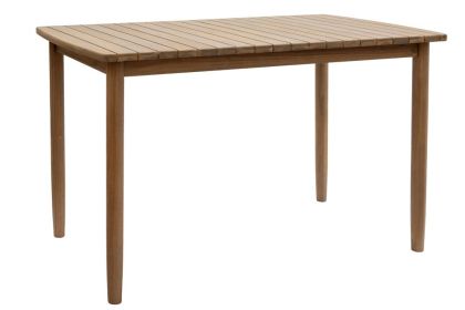 БАР МАСА MASAYA В ЕСТЕСТВЕН ЦВЯТ, ИЗРАБОТЕНА ОТ АКАЦИЕВО ДЪРВО, 160X85X93СМ