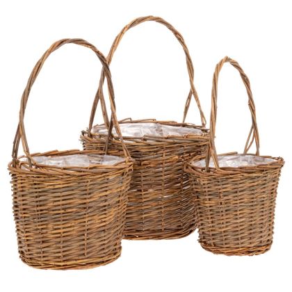 КОМПЛЕКТ ОТ3 САКСИИ С ДРЪЖКА 37Х28,5 30Х26,5 25Х23СМ