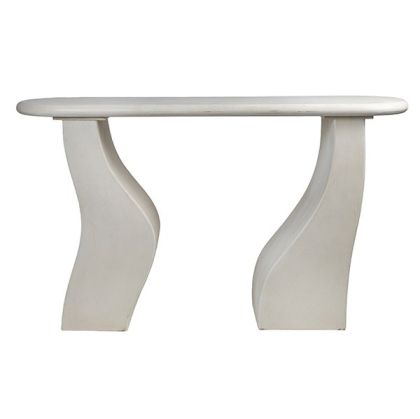 Конзола мдф бяла 140x38x81см