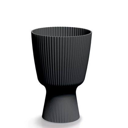 КРЪГЛА КАРБОНОВА ПЛАСТМАСОВА САКСИЯ MILLY