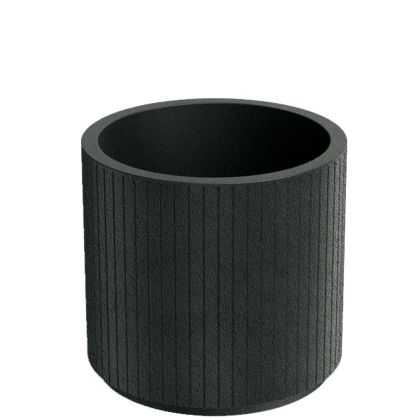 КРЪГЛА ПЛАСТМАСОВА САКСИЯ CORO 40X40X36 СМ