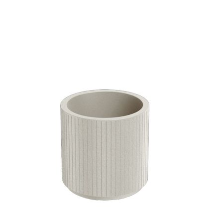 КРЪГЛА ПЛАСТМАСОВА САКСИЯ CORO 30X30X30 СМ