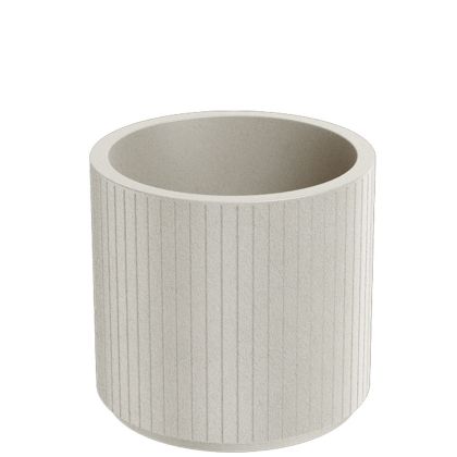 КРЪГЛА ПЛАСТМАСОВА САКСИЯ CORO 40X40X36 СМ