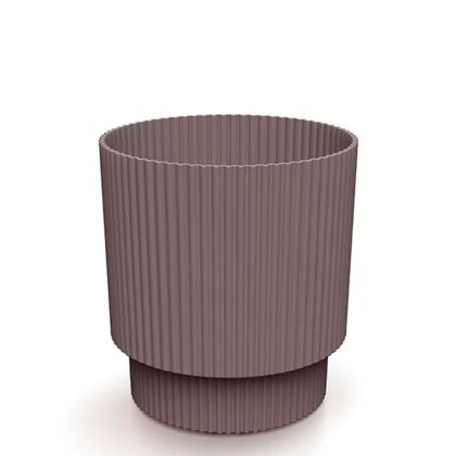 КРЪГЛА ПЛАСТМАСОВА САКСИЯ С МАРСАЛА МИЛИ