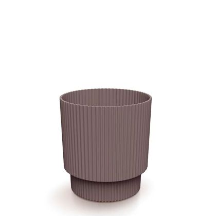 КРЪГЛА ПЛАСТМАСОВА САКСИЯ С МАРСАЛА МИЛИ