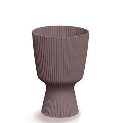 КРЪГЛА ПЛАСТМАСОВА САКСИЯ С МАРСАЛА МИЛИ