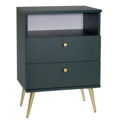 НОЩНО ШКАФЧЕ PETROL STOLIK 50X34X69CM