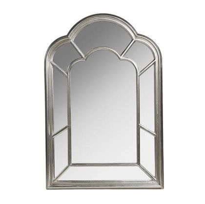 Огледало Pu сребърно 80x120см