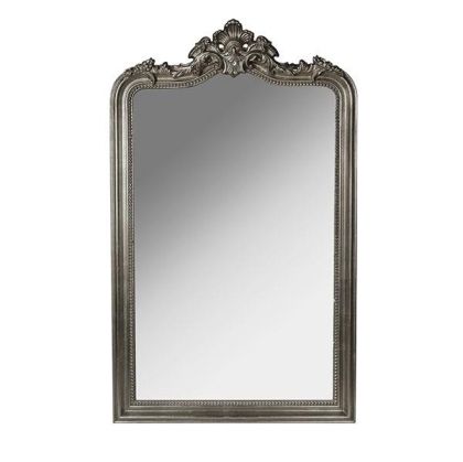 Огледало сребърно антично 80x130см