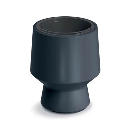 ПЛАСТМАСОВА САКСИЯ HEOS АНТРАЦИТ, ЦВЯТ 27X32 СМ