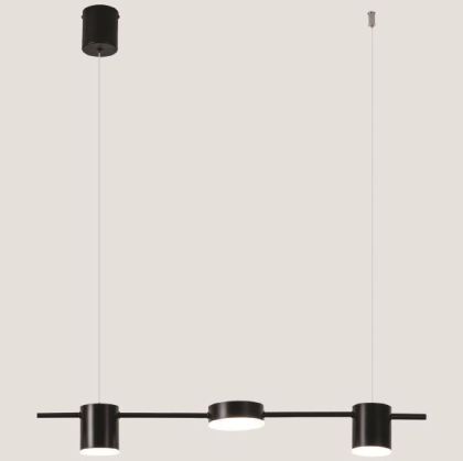 Полилей 3 Led 24w 75x150cm черна Arte Illumina