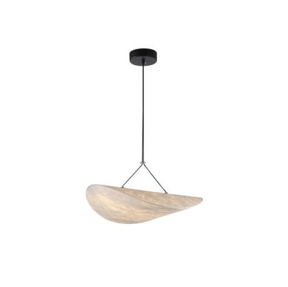 Полилей Tyvek единична Led лампа 12w 540lm 3000k Ø500mm бяла Arte Illumina Nefi