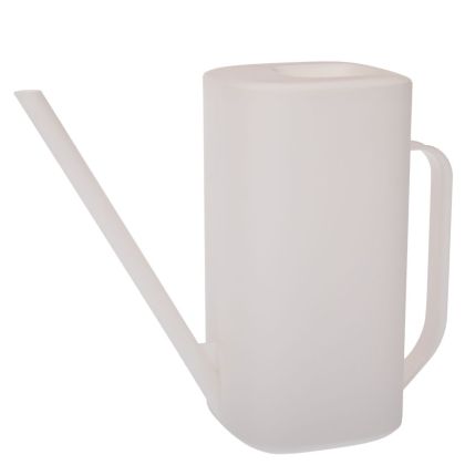 ПРОЗРАЧНА БЯЛА ПЛАСТМАСОВА ЛЕЙКА TUBI 24X10X20 СМ