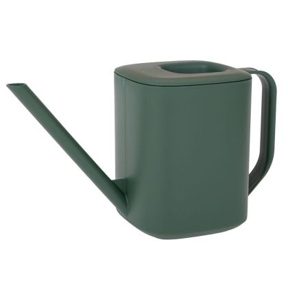 ПРОЗРАЧНА ЛЕЙКА ЗА ВОДА TUBI, МАСЛИНЕНО ЗЕЛЕНА, 24X10X14 СМ