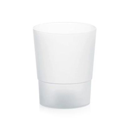 ПРОЗРАЧНА САКСИЯ ЗА ОРХИДЕЯ COUBI ОТ МАТОВА ПЛАСТМАСА, 12,5 X 15 СМ