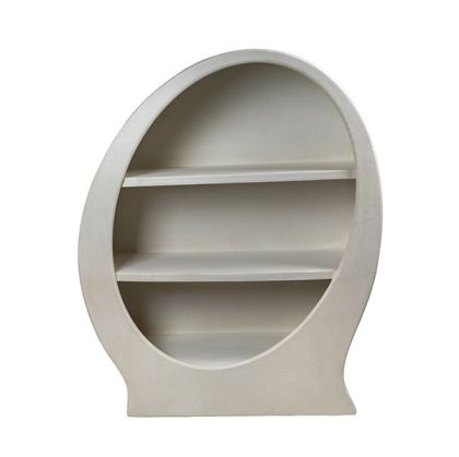 Рафт мдф бял 98x36x120см