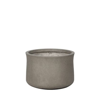 Саксия от фибърглина мока казани, къса, голяма - Φ44x29см