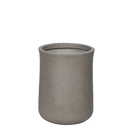 Саксия от фибърглина, мока казани, висока, средна - Φ35x48см