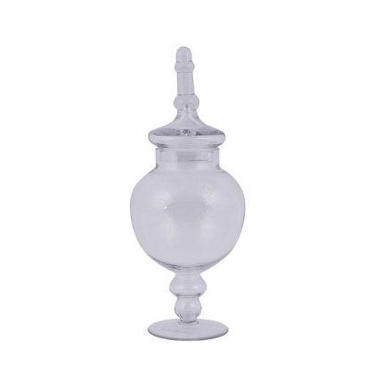 Сладък буркан прозрачен 17x17x40см