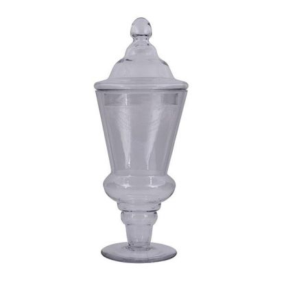 Сладък буркан прозрачен 20.4x20.4x38.5см