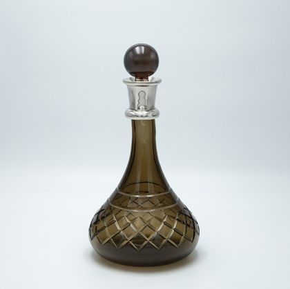 СТЪКЛО-МЕТАЛЕН ДЕКАНТЕР ЧАКИ 31X14.5СМ