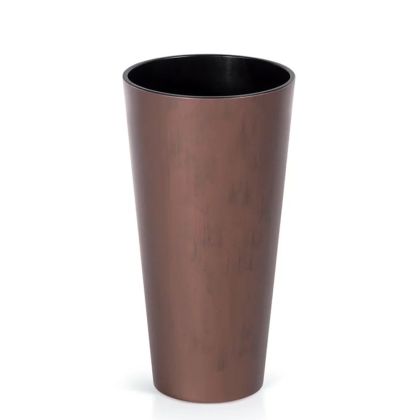 ТЪНКА САКСИЯ ОТ КОРТЕН СТОМАНА TUBUS SLIM, ПЛАСТМАСА, 30X30X57 СМ