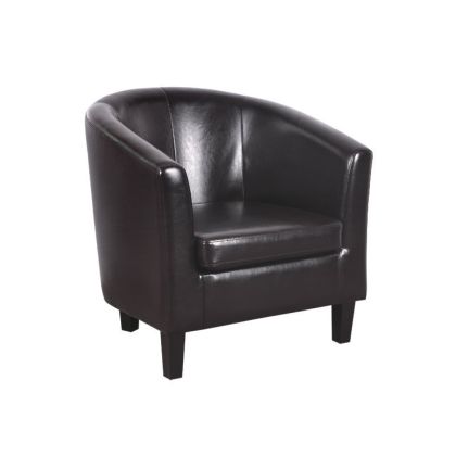 Фотьойл с копчета Boga, Pvc черен