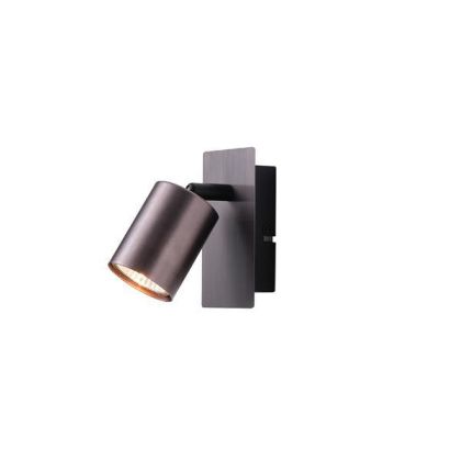 Aluminum Spot Lamp 1XGU10 Max 7W 120X120MM Gray Arte Illumina Luxy