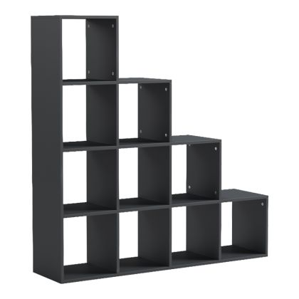 Библиотека Scala антрацит 129.5x29x129.5 см