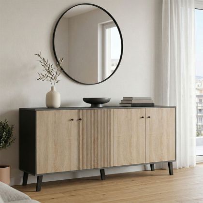 Бюфет Tuscany sonoma-antracit 180x40x78.6см