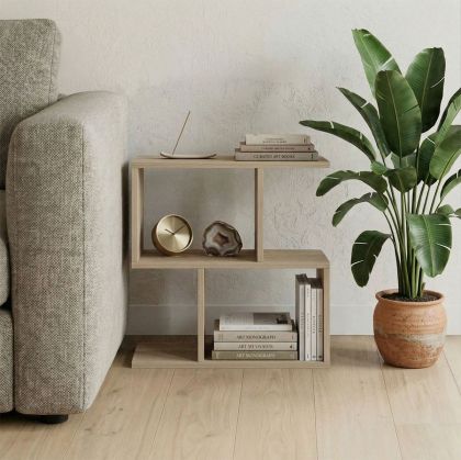 Wesmol Side table-shelf Sonoma 50x20x50cm