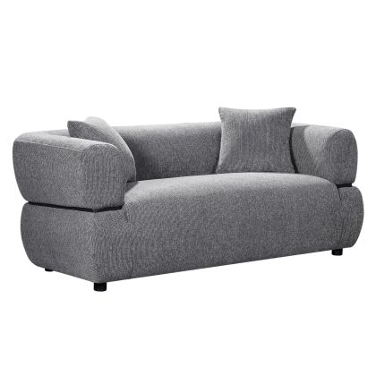 Two-seater sofa Arctis HM3328.01 gray fabric 169X88X88 cm.